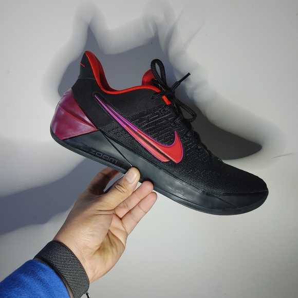 Nike Kobe AD Men's Black and Red Athletic Shoes - Picture 9 of 15